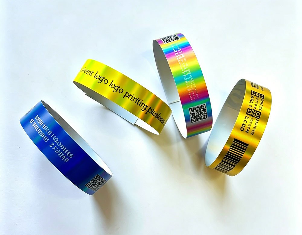 Gelang tangan holografik tersuai