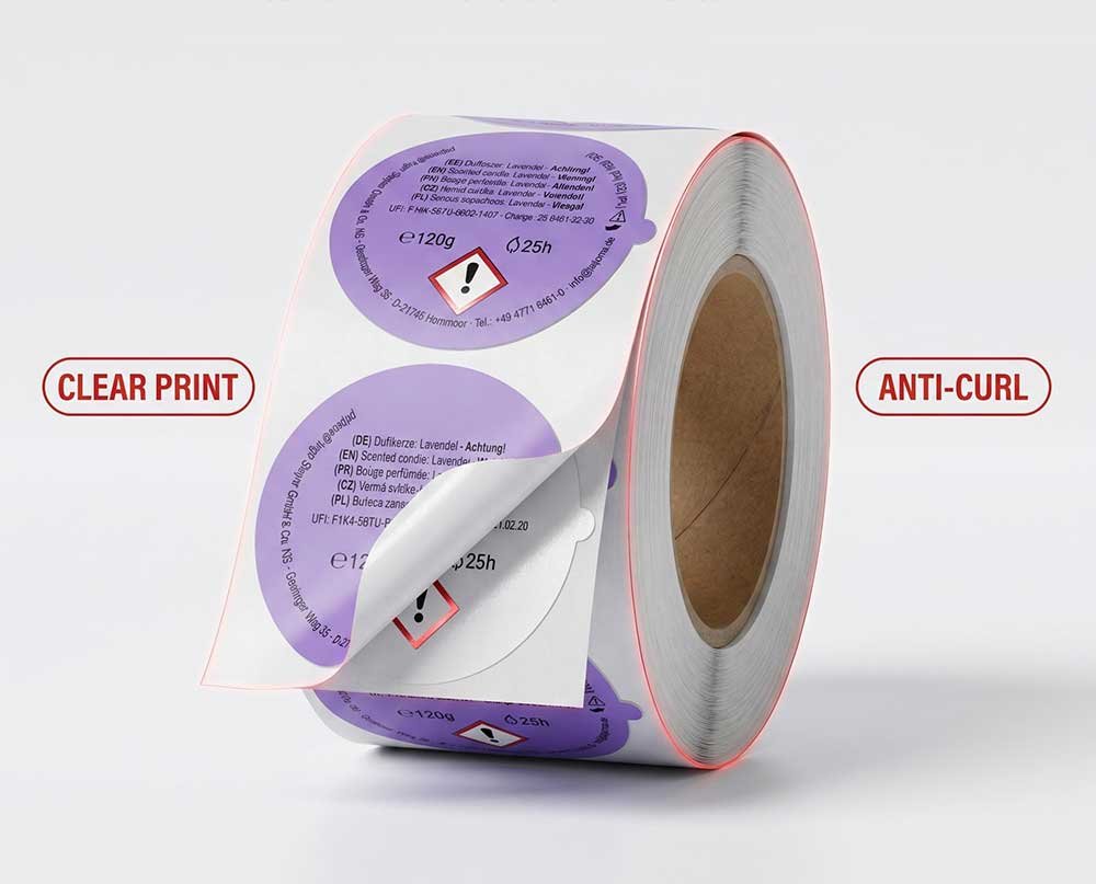 Label Piggyback Tersuai