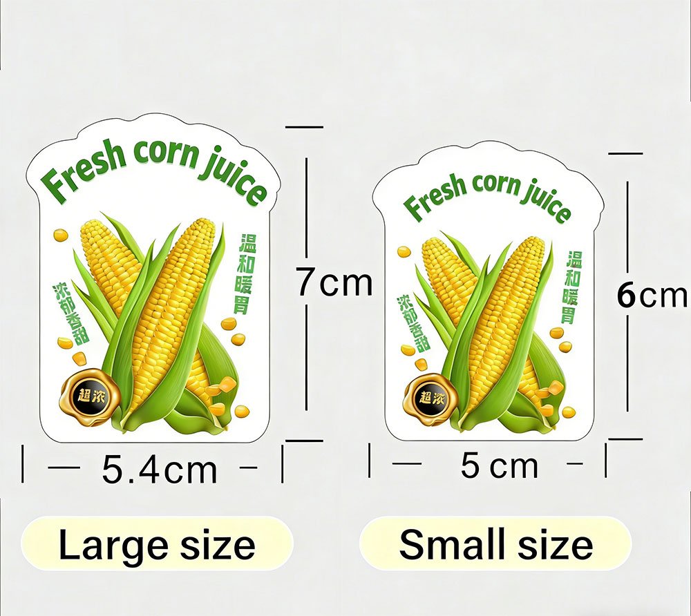 Label Makanan Jagung