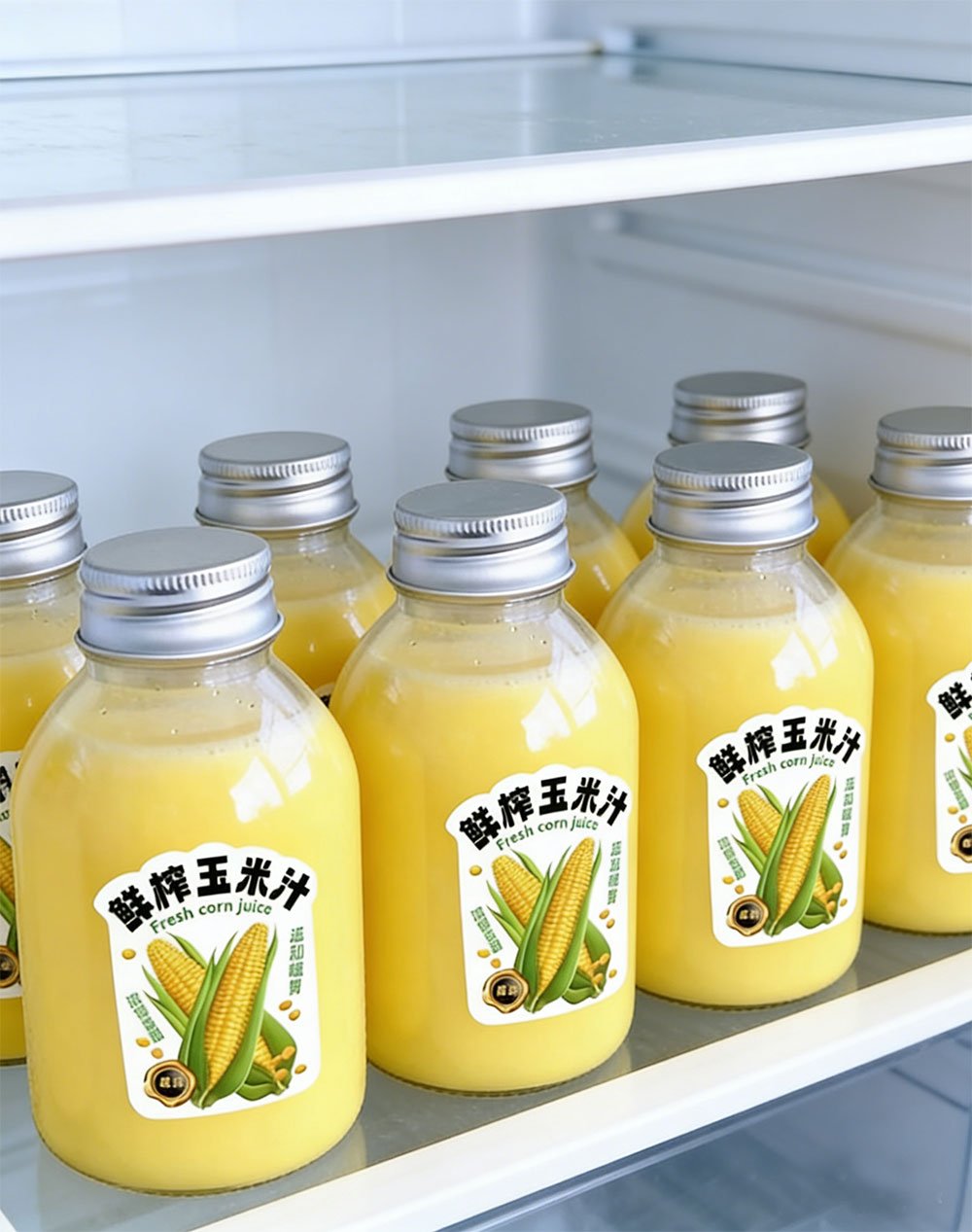 Corn Brdan Label