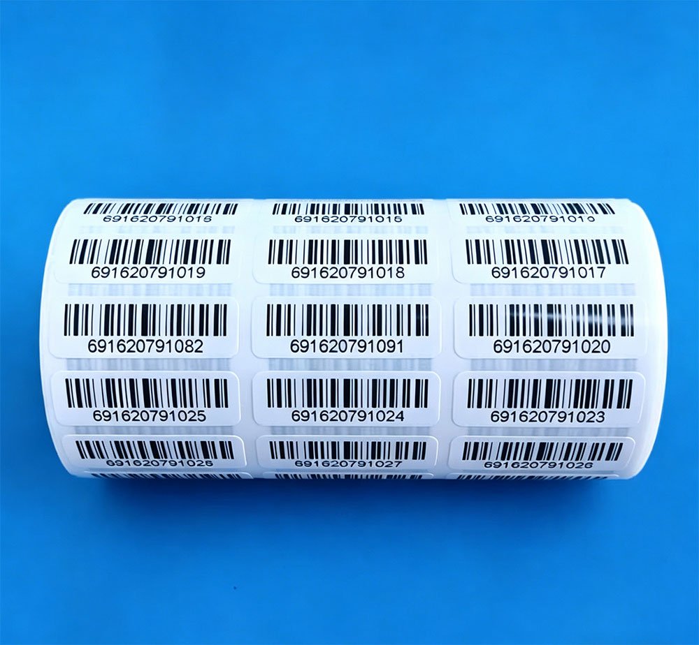Label barcode harga MRP pasar raya