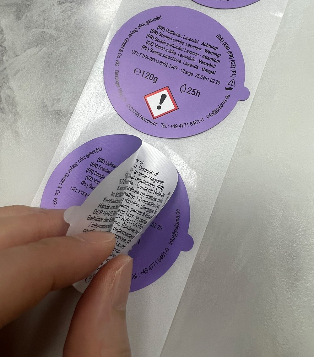 Multi-layer Piggyback Label