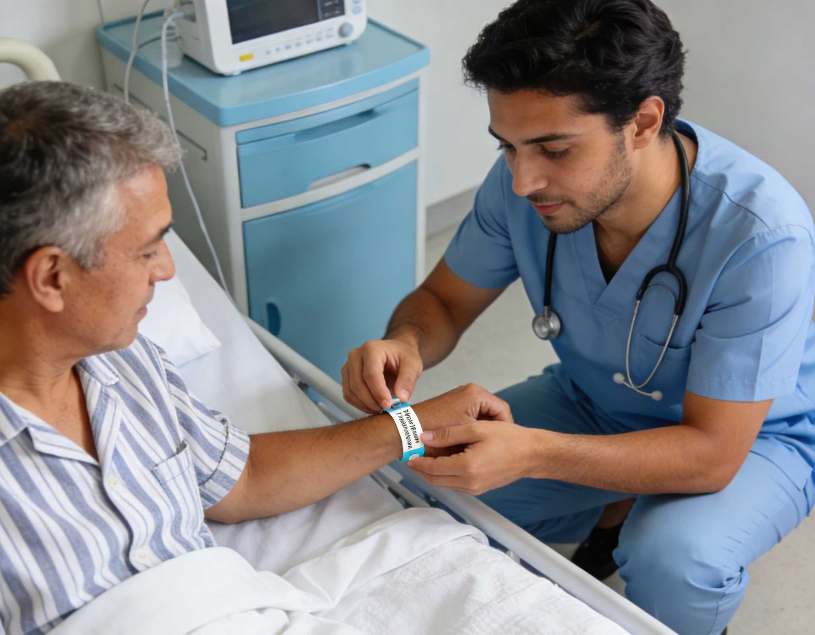Hospital Patient ID Thermal Wristbands