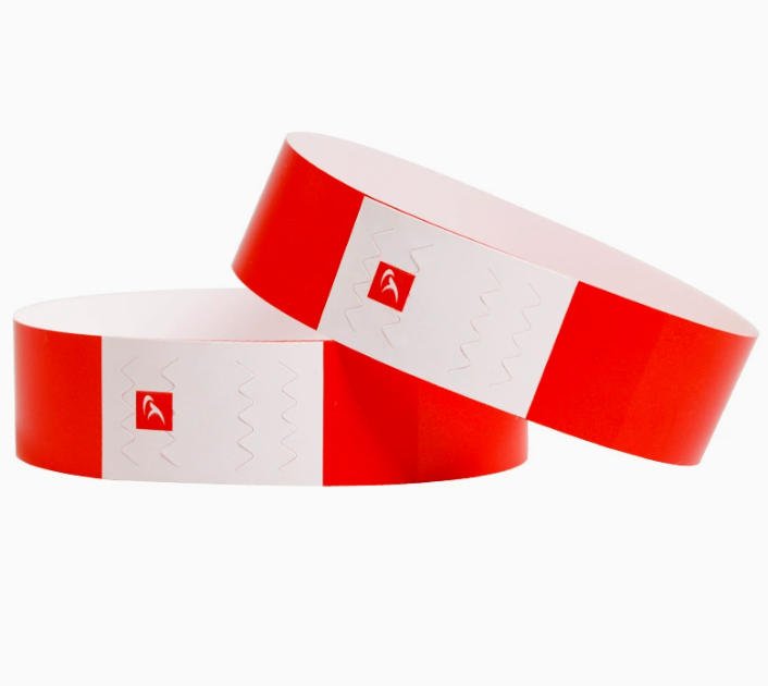 Gelang Tangan Tyvek Penutup Urat / Penutup Potongan Keselamatan