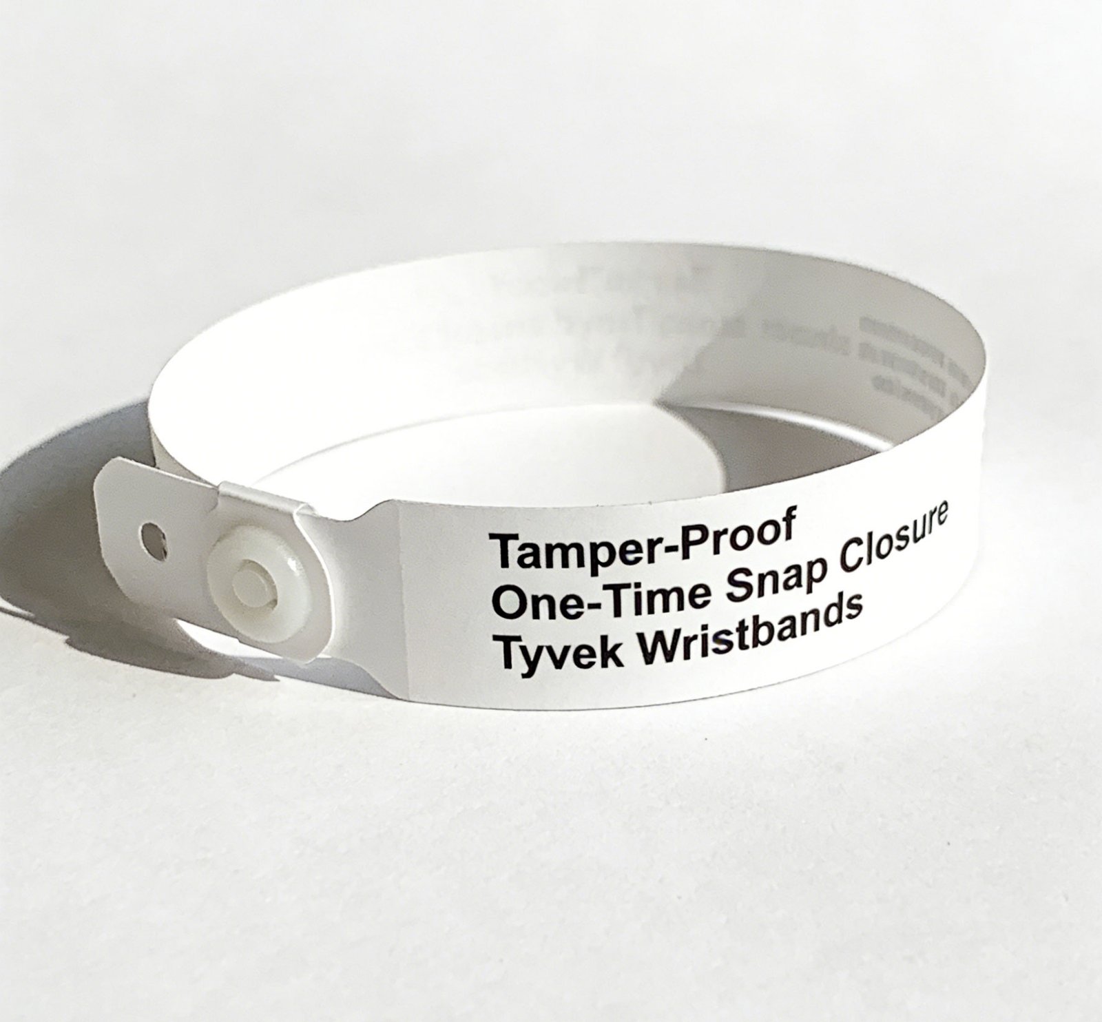 Gelang Tangan Tyvek Penutup Snap Sekali Guna Kalis Gangguan
