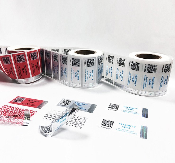 Void Serial Labels